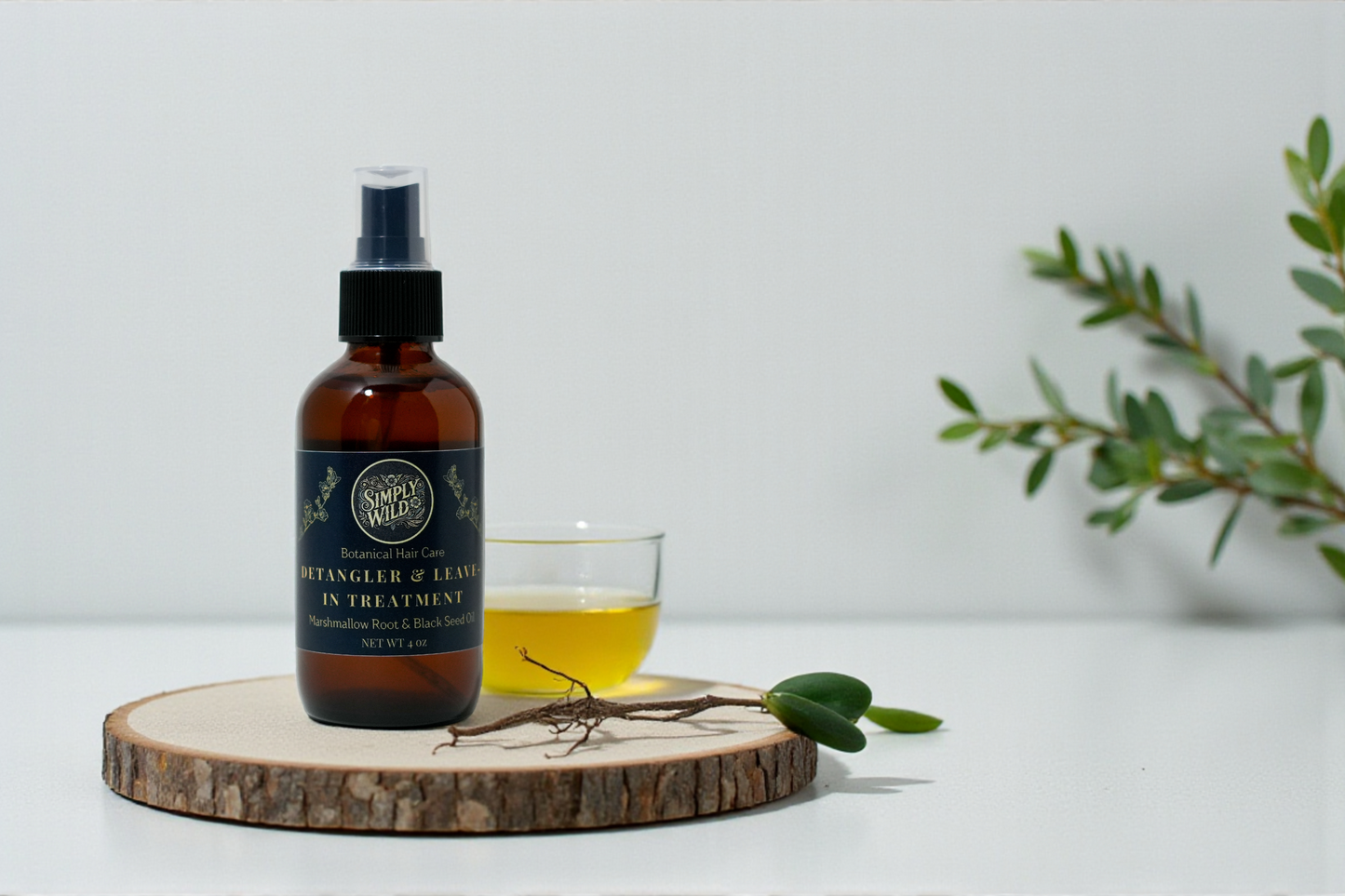 Marshmallow Root Detangler & Leave-In Treatment