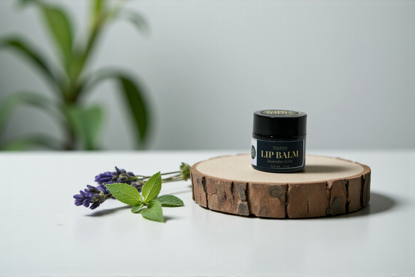 Tinted Lavender Mint Lip Balm