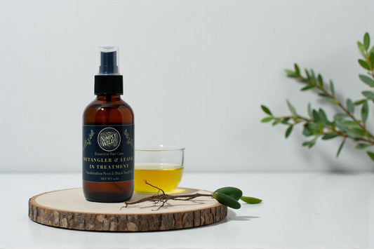 Simply Wild Marshmallow Root Detangler & Leave-in Treatment — Botanical Hair Care