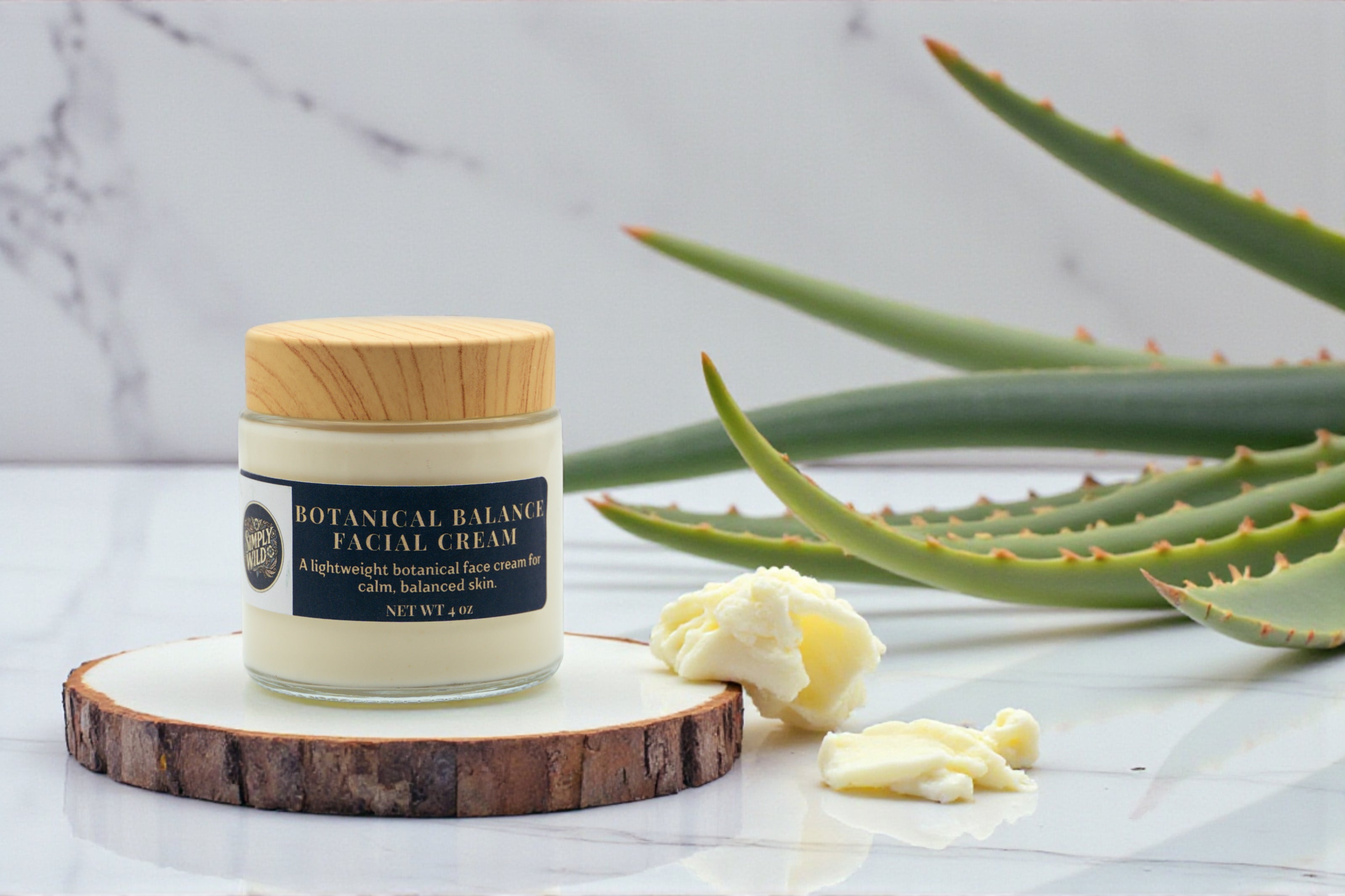 Botanical Balance Face Cream — handcrafted herbal skin care by Simply Wild