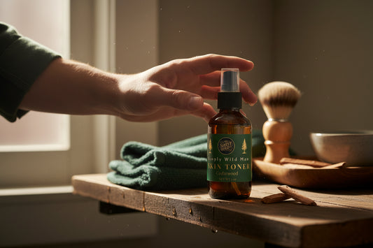 Men's Toner/Aftershave — handcrafted herbal skin care by Simply Wild