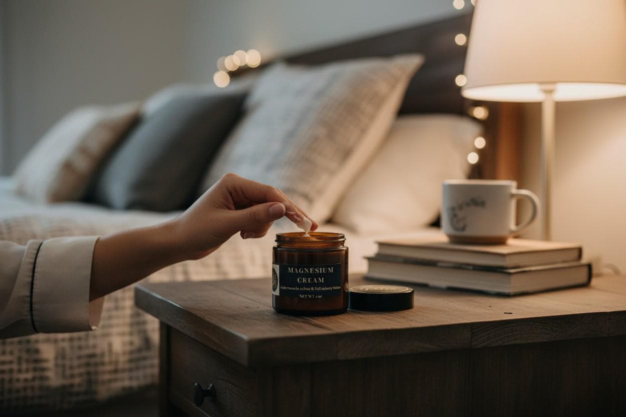 Magnesium Cream — handcrafted herbal cream by Simply Wild (view 3)