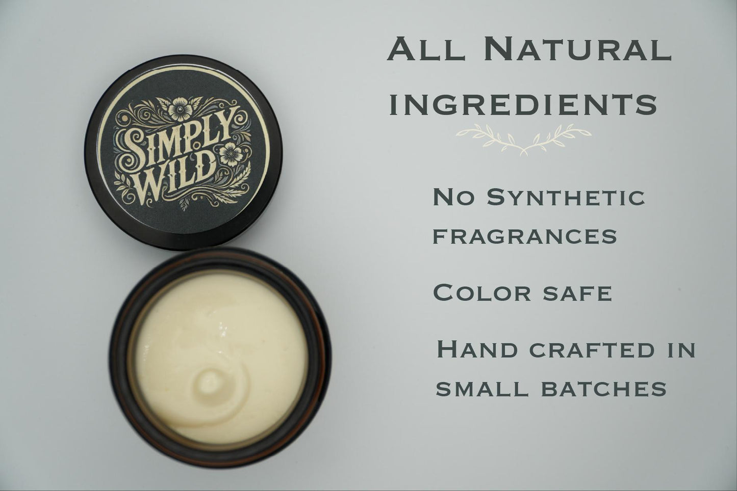 Magnesium Cream — handcrafted herbal cream by Simply Wild (view 4)